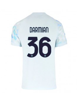 Billige Inter Milan Matteo Darmian #36 Bortedrakt 2025-26 Kortermet